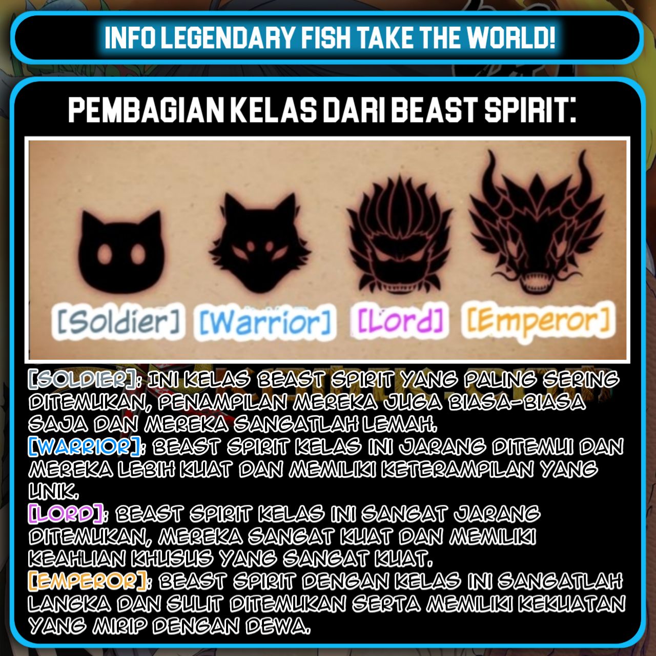 Legendary Fish Take The World Chapter 37 Bahasa Indonesia